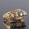 Diamond Gold Platinum Dome Ring, 1950s 7