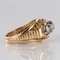 Anello Diamond Gold Platinum Dome, anni '50, Immagine 9