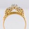 Diamond 18 Karat Yellow Gold Cords Dome Ring, 1960s 11