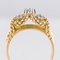 Diamond 18 Karat Yellow Gold Cords Dome Ring, 1960s, Image 11