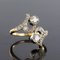 Anillo de oro y platino con diamantes franceses, Imagen 11