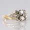 Französischer Diamond Gold Ring 13