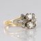 French Diamond Gold Ring 13