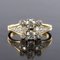 French Diamond Gold Ring 12