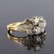 Französischer Diamond Gold Ring 9
