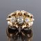 French Diamond and Gold Tank Ring 13