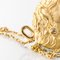 French Diamond and 18 Karat Yellow Gold Thin Chain with Medallion 11