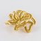 French 18 Karat Yellow Gold Knot Brooch, 1950s, Image 16