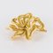 French 18 Karat Yellow Gold Knot Brooch, 1950s, Image 6