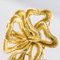 French 18 Karat Yellow Gold Knot Brooch, 1950s, Image 10