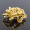 French 18 Karat Yellow Gold Knot Brooch, 1950s, Image 12
