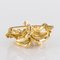 French 18 Karat Yellow Gold Knot Brooch, 1950s 17