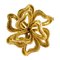 Broche en Or Jaune 18 Carat avec Noeud, 1950s 1