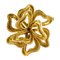 French 18 Karat Yellow Gold Knot Brooch, 1950s 1