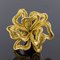 French 18 Karat Yellow Gold Knot Brooch, 1950s 9