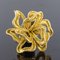 French 18 Karat Yellow Gold Knot Brooch, 1950s, Image 4