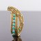 Antique Diamond and Turquoise Brooch 9
