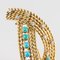 Antique Diamond and Turquoise Brooch, Imagen 13