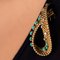 Antique Diamond and Turquoise Brooch, Imagen 6