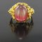 Bague Cabochon en Tourmaline et Or 16 Carats 5