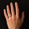 1.28 Carat Baguette Diamond and 18 Karat White Gold Band Ring, Image 2