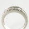 1.28 Carat Baguette Diamond and 18 Karat White Gold Band Ring, Image 6