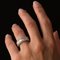1.28 Carat Baguette Diamond and 18 Karat White Gold Band Ring, Image 5