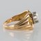 French 0.83 Carat Diamond Rose Gold Ring, 1960s 6