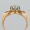 French 0.83 Carat Diamond Rose Gold Ring, 1960s, Image 9