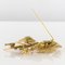 French Diamond and 18 Karat Yellow Gold Retro Brooch, 1950s 15