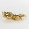 French Diamond and 18 Karat Yellow Gold Retro Brooch, 1950s 8