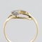French 19th Century Rose-Cut Diamonds and 18 Karat Yellow Gold Snake Ring 13
