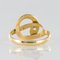 Anello con diamanti a forma di rosa, Francia, XIX secolo e anello a forma di serpente in oro giallo, Francia, Immagine 10