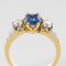 Blue Sapphire and Diamond Ring, Image 8