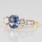 Blue Sapphire and Diamond Ring, Image 4