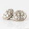 French 18th Century Sterling Silver Cufflinks, Set of 2, Image 6