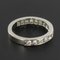 French Platinum Diamond Wedding Ring, 1930s 5