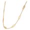 20th Century Rose Gold Filigree Long Necklace 1