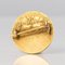 Spilla Halo in oro giallo 18 carati con diamanti, Francia, Immagine 5