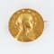 Broche francés de halo de oro amarillo de 18 quilates y diamantes virginales, Imagen 16