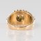 Französischer Rubinroter Ring aus 18 Karat Gold mit Diamanten, 1950er 13