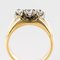 3 Diamonds and 18 Karat Yellow Gold Platinum Tank Ring, 1940s 13