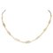 French 19th Century 18 Karat Rose Gold Chain Necklace 1