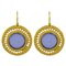 Italian Blue Drop Earrings, Set of 2, Image 1