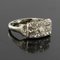 18 Karat White Gold Diamond Ring, 1930s 4