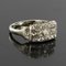 Bague Diamant en Or Blanc 18 Carats, 1930s 4