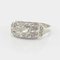 Bague Diamant en Or Blanc 18 Carats, 1930s 6