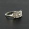 18 Karat White Gold Diamond Ring, 1930s 11