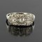 Bague Diamant en Or Blanc 18 Carats, 1930s 3