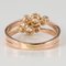 19th Century Yellow Diamond and 18 Karat Rose Gold You and Me Ring, Image 12